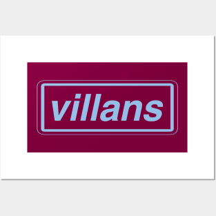 Villans Posters and Art